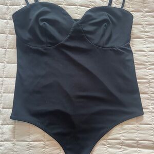 Express Black Bodysuit Contour Collection